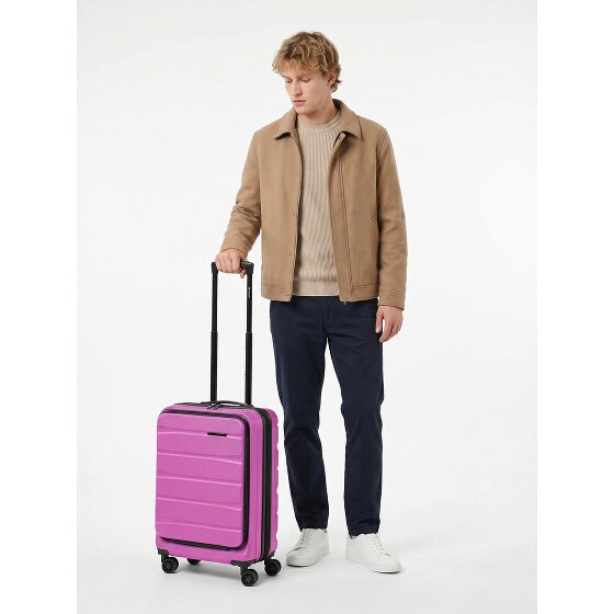 Franky Munich 4.0 4 wielen Cabinewagen 55 cm Laptopvak met uitbreidingsplooi