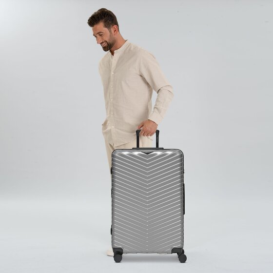 Redolz Essentials 18 4 wielen Trolley 76 cm met uitbreidingsplooi