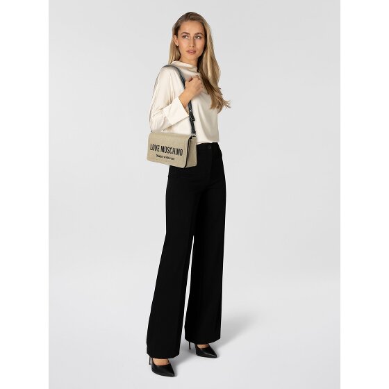 Love Moschino Cargo Canvas Crossbody tas 24 cm