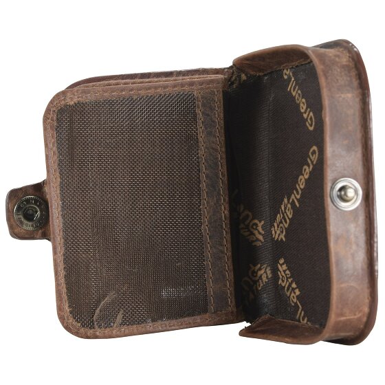 Greenland Nature Montana portemonnee shake portemonnee leer 10 cm Greenland Nature Montana portemonnee shake portemonnee leer 10 cm