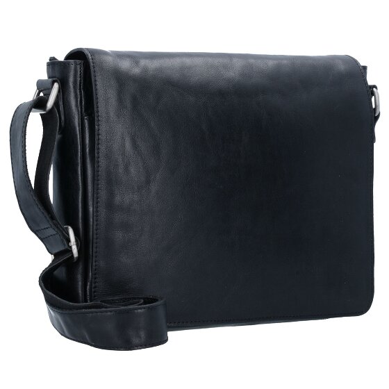 Leonhard Heyden Cambridge Messenger Leder 32 cm Laptopcompartiment