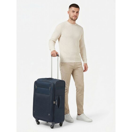 Samsonite Citybeat 4 wielen Trolley 66 cm met uitbreidingsplooi