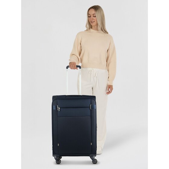 Samsonite Citybeat 4 wielen Trolley 66 cm met uitbreidingsplooi