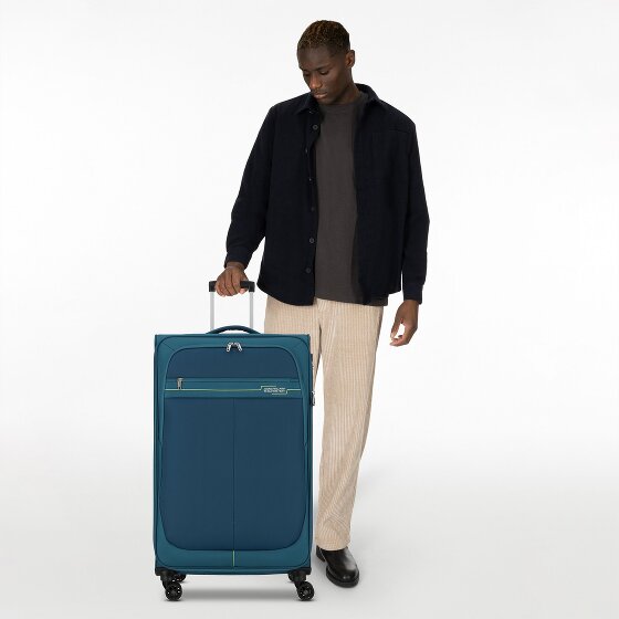 American Tourister Deep Dive 4 wielen Trolley L 80 cm met uitbreidingsplooi