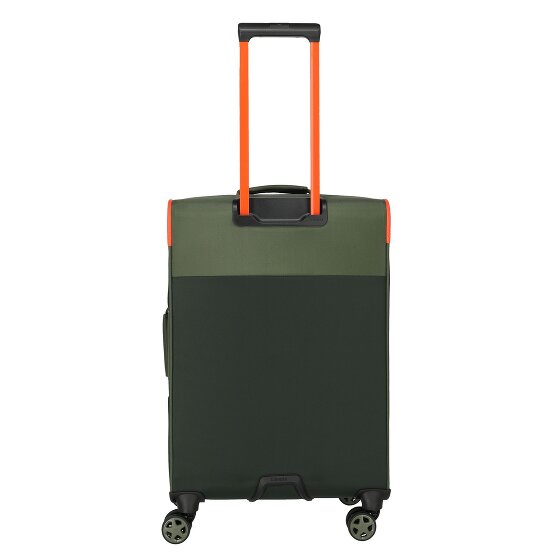Travelite Color Craze 4 wielen Trolley M 66 cm met uitbreidingsplooi