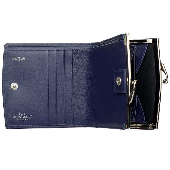 Golden Head Madrid Portemonnee RFID Leer 10 cm