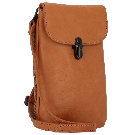 aunts & uncles Oma's Luxe Club Mevrouw Lemon Leren Mobiel Tasje 10 cm