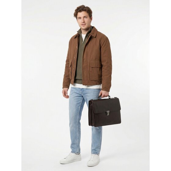 Jost London Aktentas Leder 40 cm Laptopvak