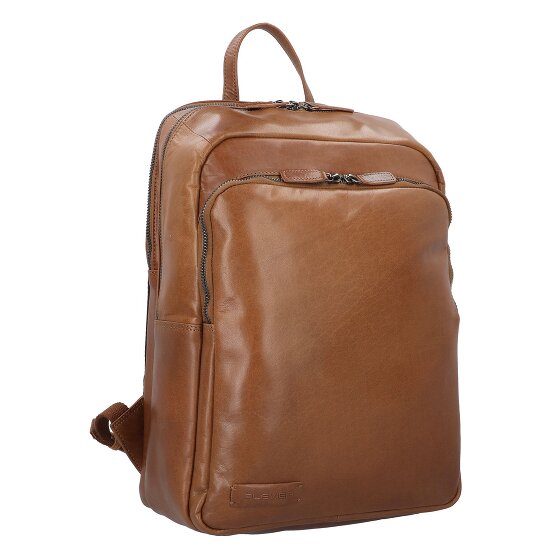 Plevier Rock Opal Dagrugzak Leer 43 cm Laptop compartiment
