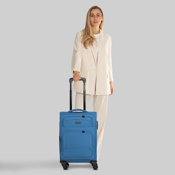 Smartbox Edition 04 4 wielen Cabinewagen 55 cm met uitbreidingsplooi