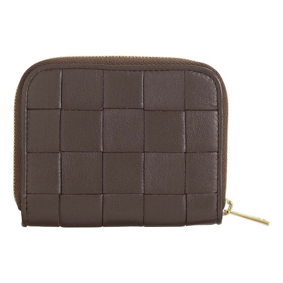 DuDu Woven Portemonnee Leder 10 cm
