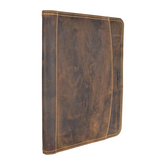 Greenburry Vintage Ringmap Leer 26 cm Greenburry Vintage Ringmap Leer 26 cm