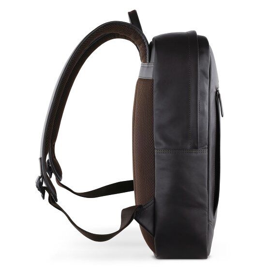 bugatti Clark Dagrugzak Leer 42 cm Laptop compartiment