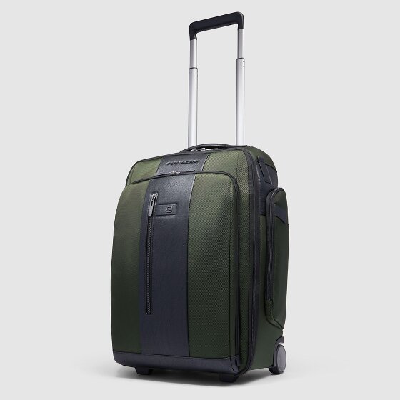 Piquadro Brief 2-Wiel Rugzak Trolley 53 cm Laptopcompartiment