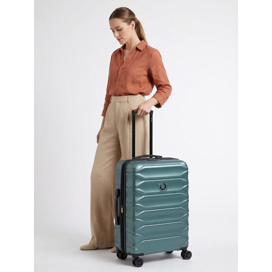 Delsey Paris Meteor 4 wielen Trolley 68 cm met uitbreidingsplooi