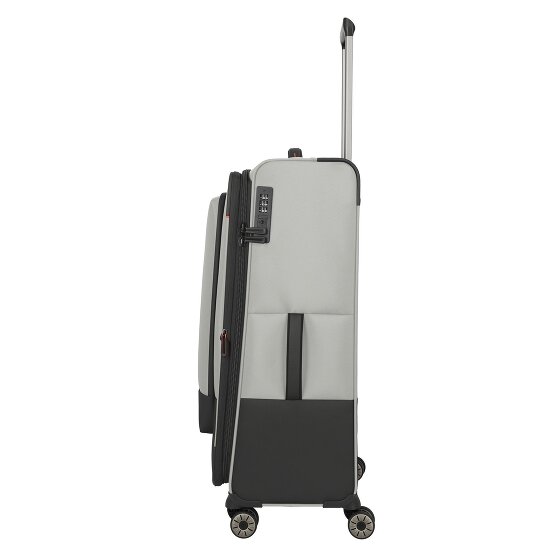Travelite Crosslite 4 wielen Trolley L 77 cm met uitbreidingsplooi