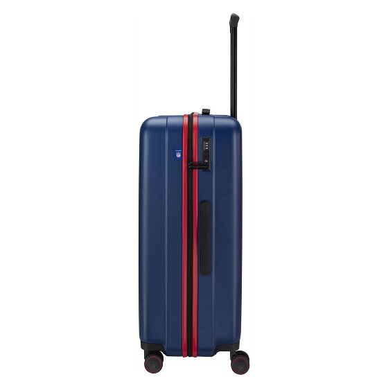 Travelite travelite x NFL 4 wielen Kofferset 3-delig met uitbreidingsplooi