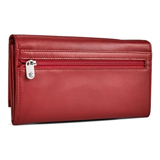 Esquire Silk Portemonnee RFID-bescherming Leder 16.5 cm