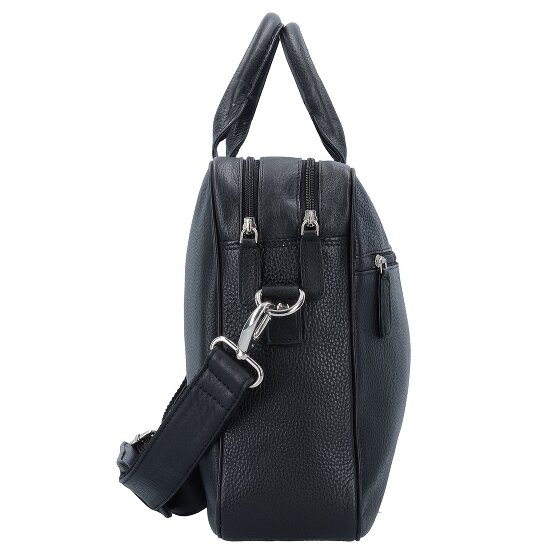 Dermata Aktetas leder 40 cm laptop compartiment