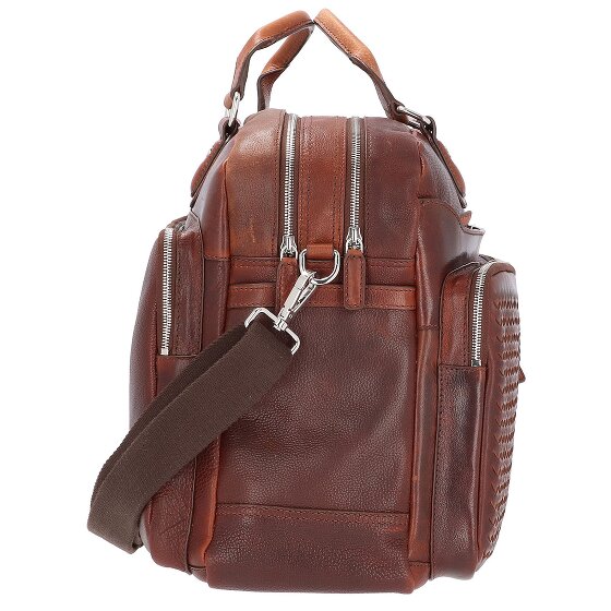 bugatti Geweven aktetas Leer 48 cm