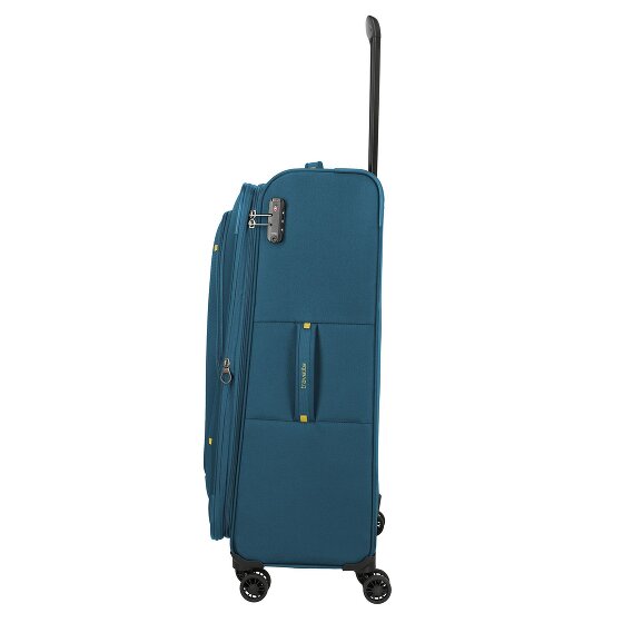 Travelite Umbria 4 wielen Trolley L 77 cm met uitbreidingsplooi