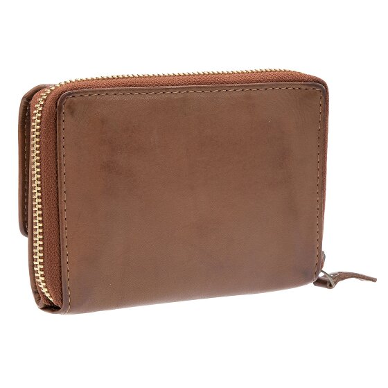 Maître Steinbach Dagrete Portemonnee RFID-bescherming Leer 13.5 cm