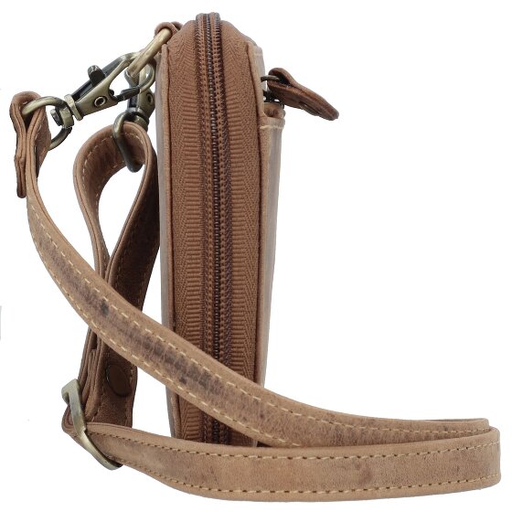 Greenburry Vintage Portemonnee RFID-bescherming Leer 21 cm