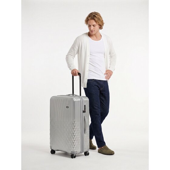 Pack Easy Flow 4 wielen Trolley L 75 cm met uitbreidingsplooi