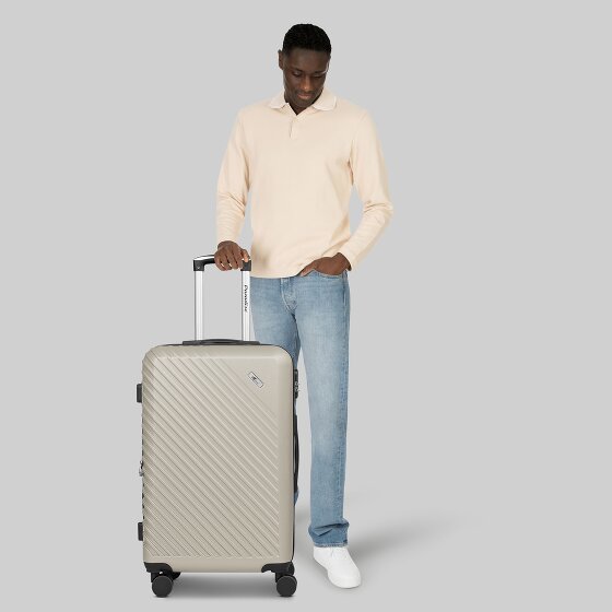 Check.In Paradise 2.0 4 wielen Trolley M 68 cm met uitbreidingsplooi