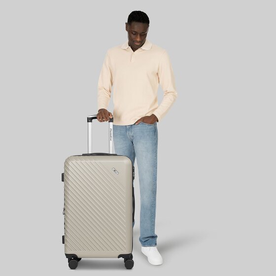 Check.In Paradise 2.0 4 wielen Trolley M 68 cm met uitbreidingsplooi