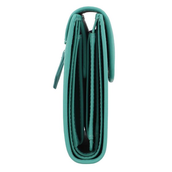 Braun Büffel Joy Portemonnee RFID-bescherming Leer 12 cm
