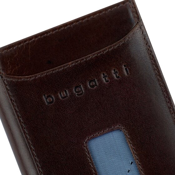 bugatti Secure Slim Portemonnee RFID-bescherming Leer 8 cm
