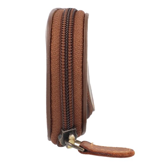 Greenburry Vintage leren brillenkoker 17 cm