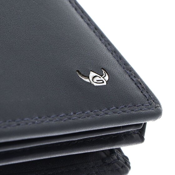 Golden Head Polo RFID Bescherm Portemonnee Leder 9 cm