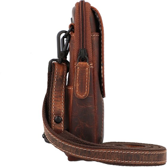 Jack Kinsky Baltimore 10 Mobielhoesje Leder 12 cm