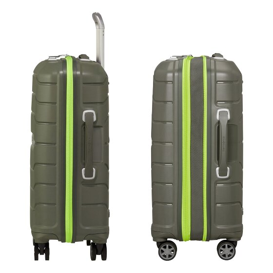 Samsonite Flux 4 wielen Cabinewagen 55 cm met uitbreidingsplooi