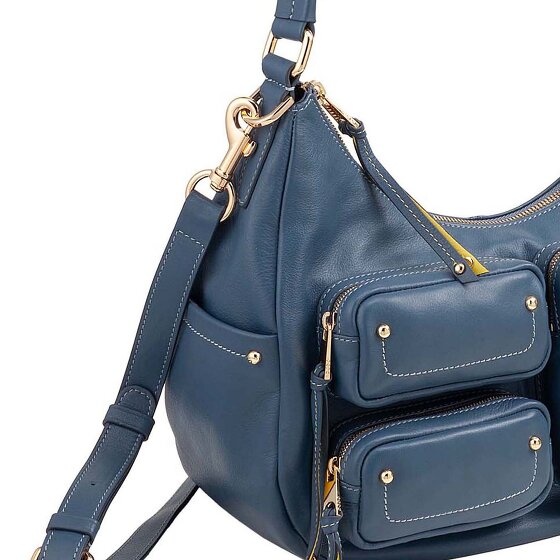 DuDu Pocket Schoudertas Leder 30 cm