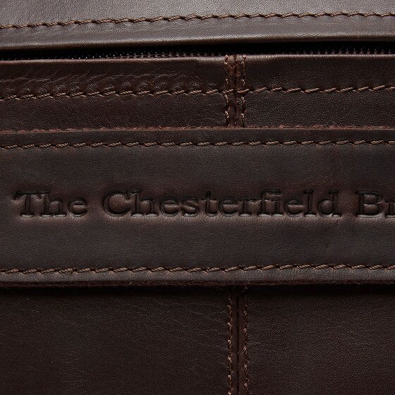 The Chesterfield Brand Wax Pull Up Koffer Leer 44 cm Laptop compartiment