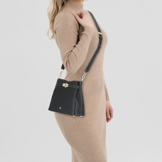 AIGNER Farah Schoudertas Leer 24 cm