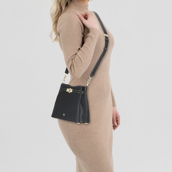 AIGNER Farah Schoudertas Leer 24 cm