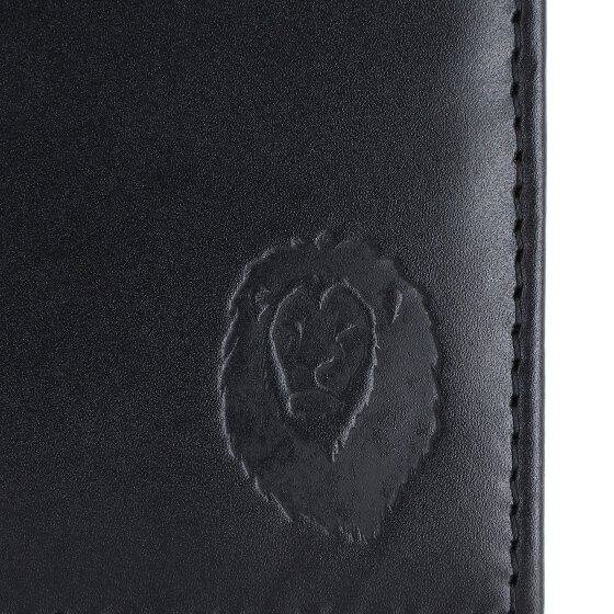 oxmox Leather Portemonnee RFID-bescherming Leder 12 cm