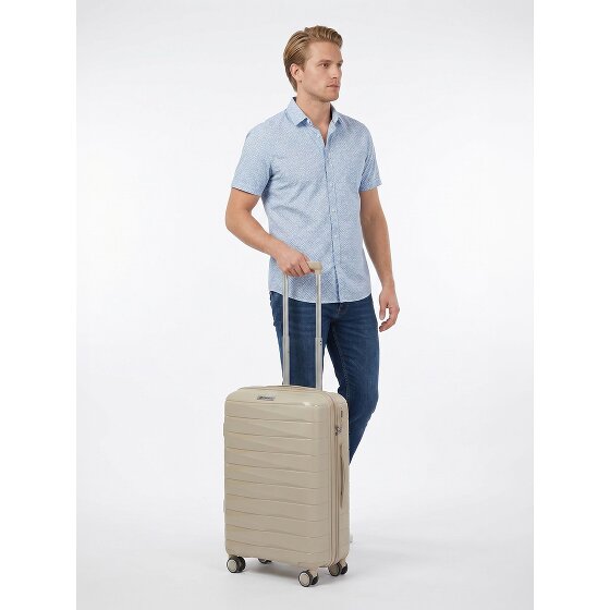 Franky London 4 wielen Cabinewagen S 55 cm met uitbreidingsplooi