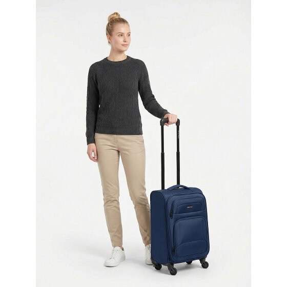 Smartbox Edition 04 4 wielen Cabinewagen 55 cm met uitbreidingsplooi