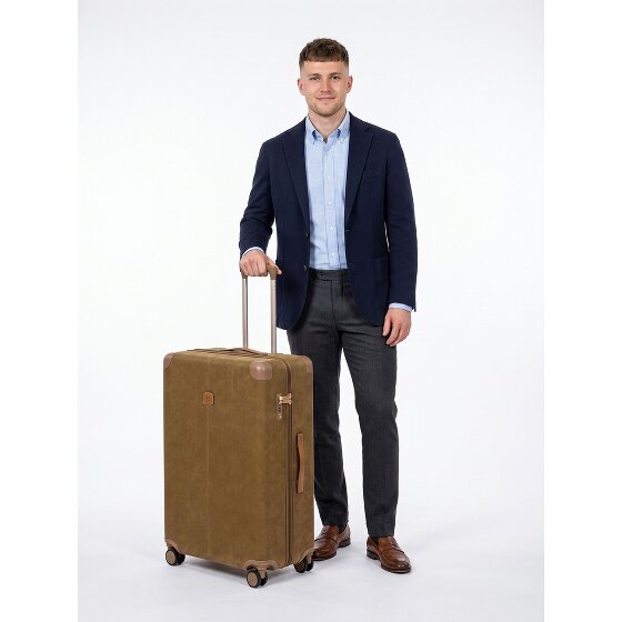 Bric's Life 4 wielen Trolley L 78 cm met uitbreidingsplooi