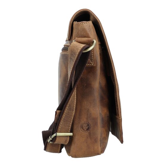 Greenburry Vintage Messenger Schoudertas Leer 33 cm