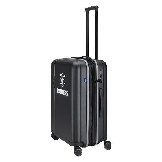 Travelite travelite x NFL 4 wielen Trolley M 67 cm met uitbreidingsplooi