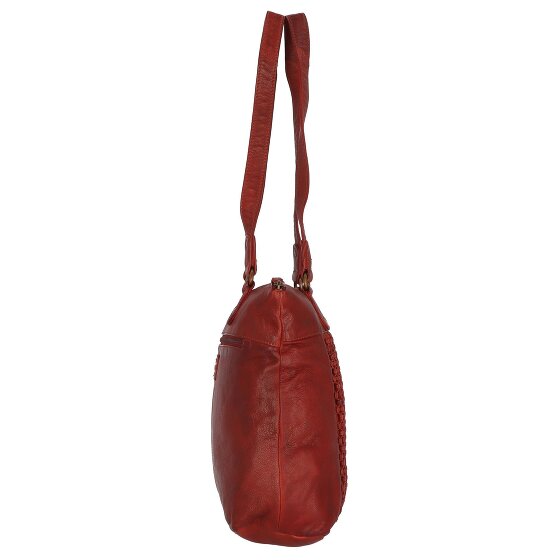 Greenland Nature Femi & Nine Leren Schoudertas 35 cm