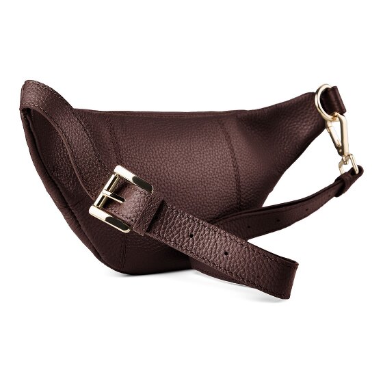 Lazarotti Bologna leer Fanny pack met dubbele rits, crossbody, leer, 25 cm