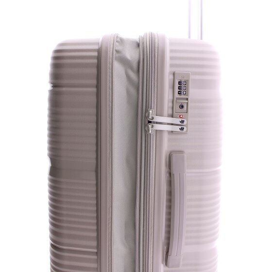 Gladiator 0800 4 wielen Trolley 65 cm met uitbreidingsplooi