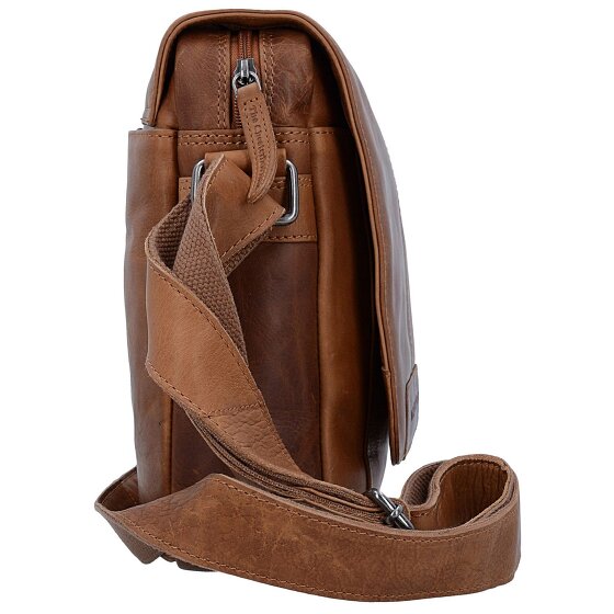 The Chesterfield Brand Wax Pull Up Schoudertas Leer 22 cm
